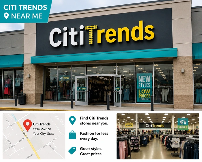 Citi Trends near me store location and shopping entrance