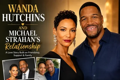 Wanda Hutchins & Michael Strahan